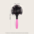 3D round Hair Brushes Detangling Hairbrush Spherical Ball Brush 360° round Styling Hair Brush Salon Heat Resistant Hair Combs
