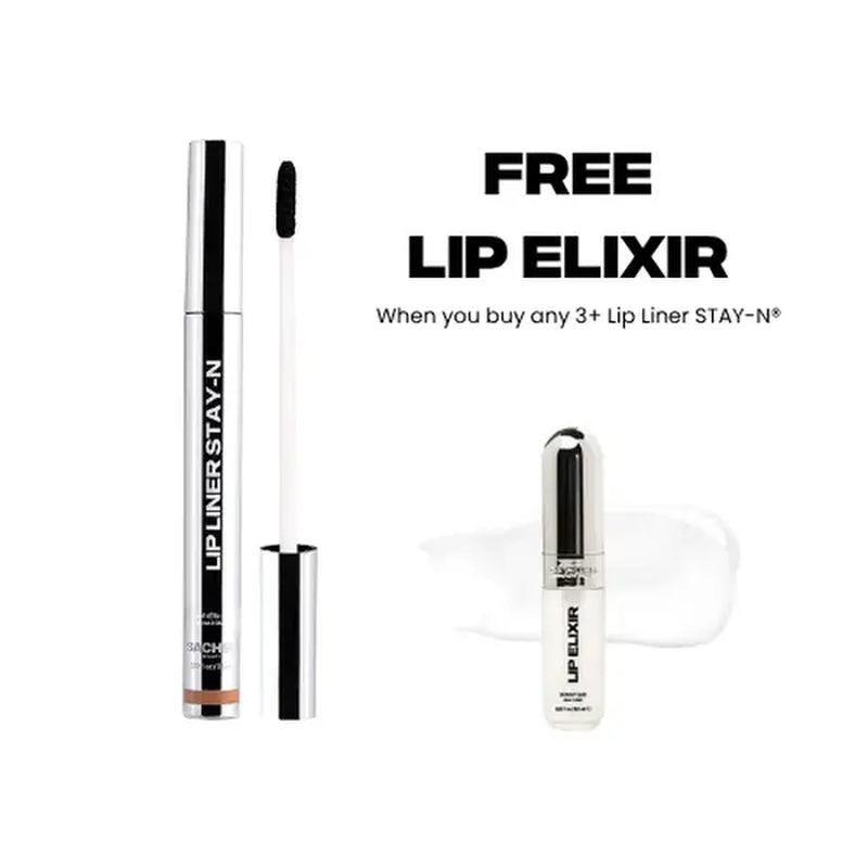 LIP LINER STAY-N - Peel-Off Lip Liner Stain - All Day & Night Lipliner with Hyaluronic Acid & Vitamin E - Long Lasting Formula - 0.12 Fl Oz / 3.5 Ml